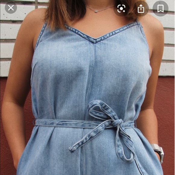 COPY - (NWT) denim jumpsuit - Frank and Oak - Picture 2 of 6